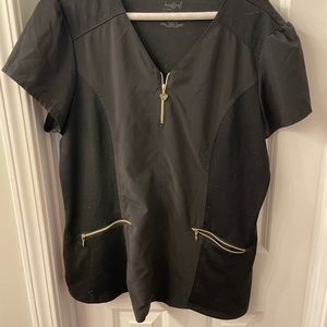 Heartsoul scrub Top XL Gently Used